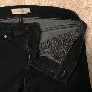 Tory Burch Dark Denim Sz 27